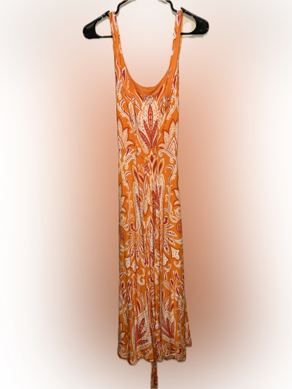 🔥5/$35🔥Loft Paisly Dress- Size L - Picture 12 of 12